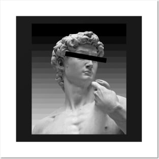 Censored Aesthetic Greek Bust | Vaporwave Posters and Art